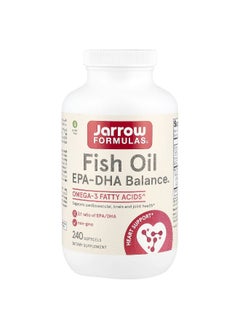jarrow formulas Jarrow Formulas, Fish Oil EPA-DHA Balance®, 2,000 mg, 240 Softgels (1,000 mg per Softgel)  - Image 1