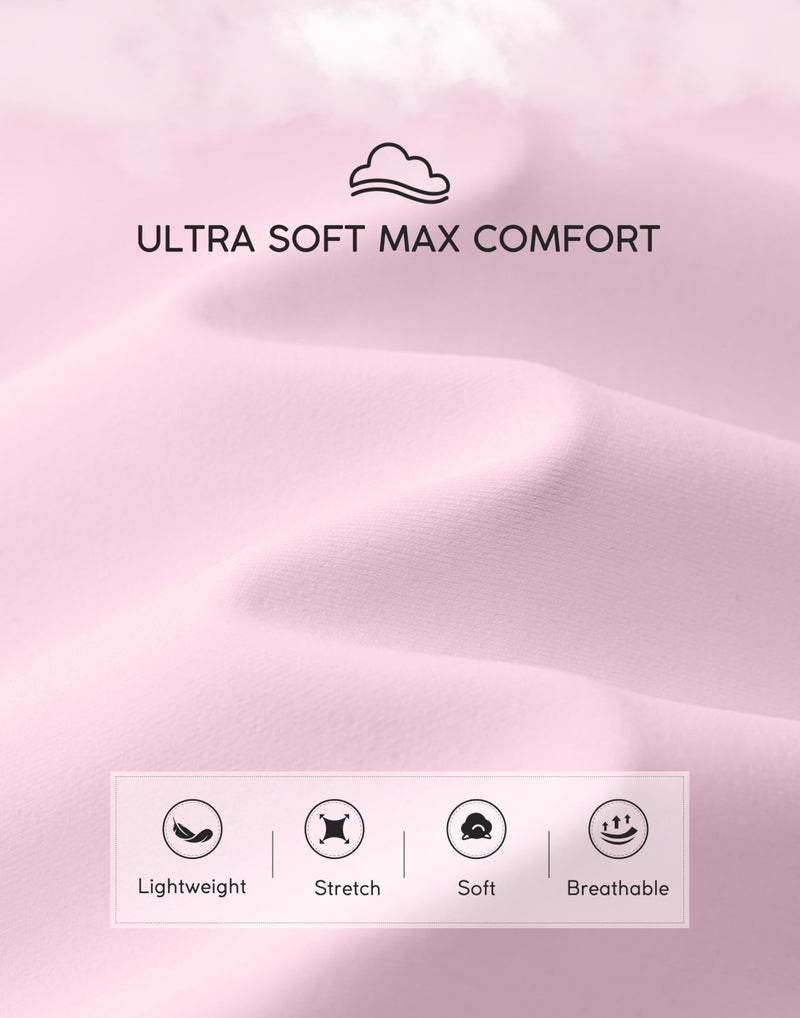 Soothfeel Tennis Skirts for Women High Waisted Golf Skirt Pickleball Running Casual Athletic Skorts for Woman with Pockets, Pink, M - Image 5