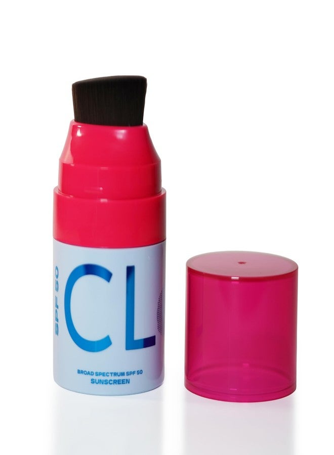 كلاود واقي شمس معدني من كلاود بعامل حماية ٥٠، يُوضع بالفرشاة. لا يترك أثراً على اليدين! حماية واسعة النطاق. يمتزج بسهولة مع البشرة الشفافة! سهل الاستخدام للأطفال والرضع. آمن على الشعاب المرجانية ومرطب. تركيبة نظيفة. - Image 3