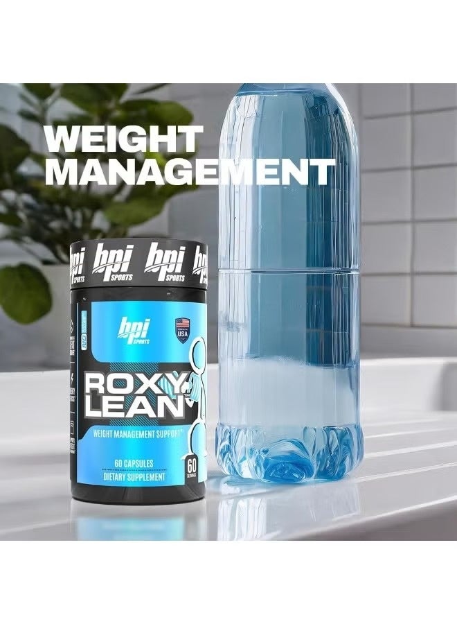 BPI Sports RoxyLean Advanced Fat Burner 60 Capsules – Appetite Control, Energy & Mental Focus Support for Men & Women - Image 4
