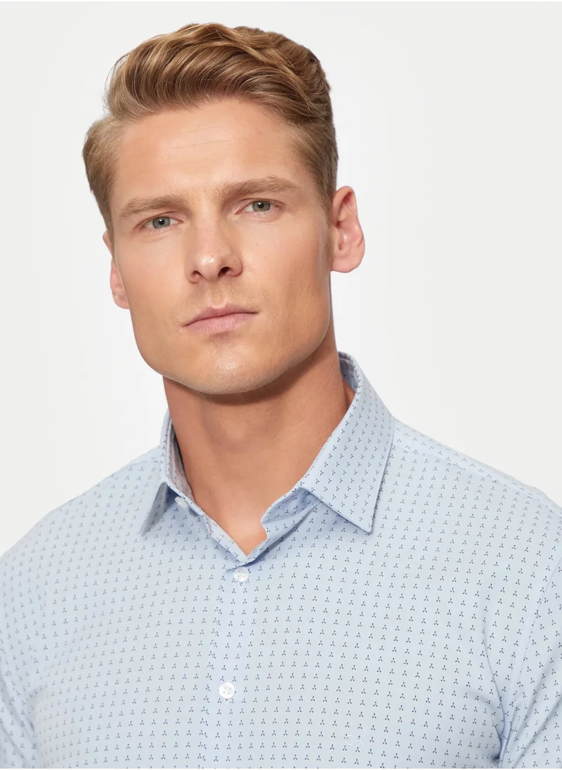 CALVIN KLEIN Slim Fit Button Down Shirt