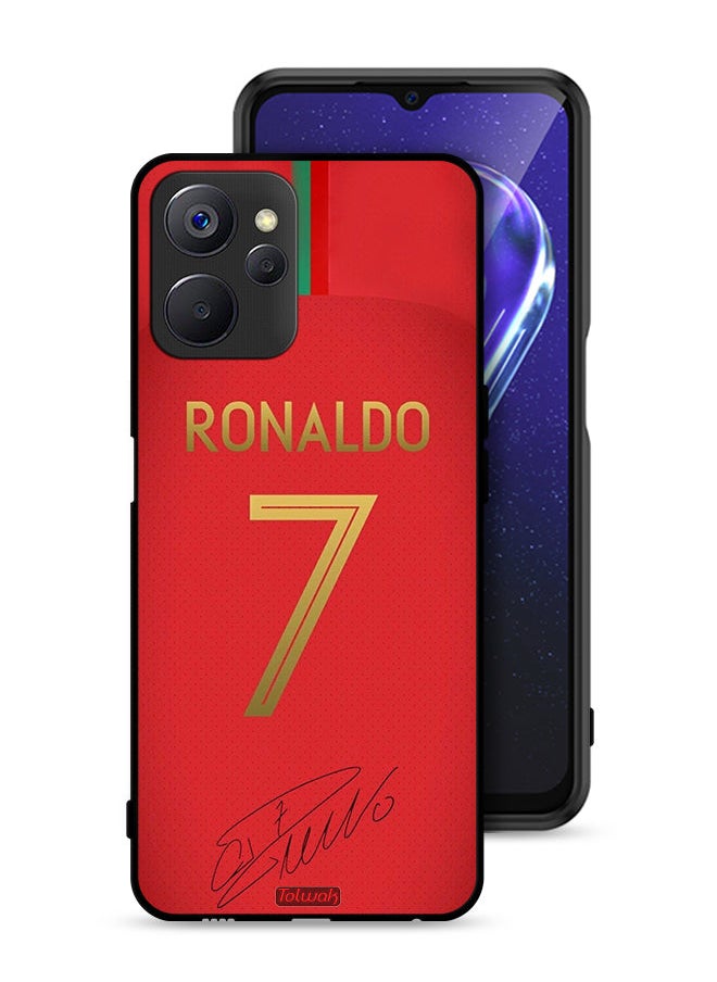 Tolwak Realme 9i 5G Protective Case Cover Ronaldo 7  - Image 1