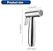 JIELUO Handheld Bidet Sprayer for Toilet Dual Mode Spray Head JetSoft Baby Cloth Diaper Sprayers Bide t for Toilet Stainless Steel Bathroom Hand Held Bide t Sprayer Head Only - Image 2