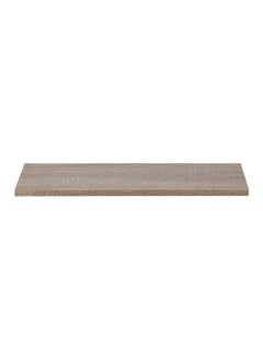 Micasa Modern Designed Rectangular Wall Mounted Wooden Floating Shelf Oak 1.8 x 120 x 20 cm 15471  - Image 1