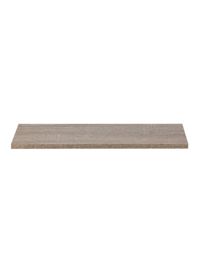 Micasa - Modern Designed Rectangular Wall Mounted Wooden Floating Shelf Oak 1.8 x 120 x 20 cm 15471 - Image 1
