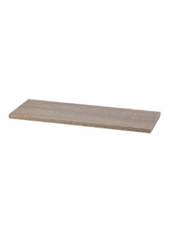 Micasa Modern Designed Rectangular Wall Mounted Wooden Floating Shelf Oak 1.8 x 120 x 20 cm 15471  - Image 3