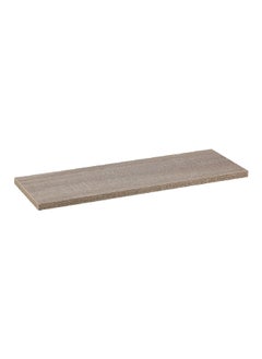 Micasa Modern Designed Rectangular Wall Mounted Wooden Floating Shelf Oak 1.8 x 120 x 20 cm 15471  - Image 2
