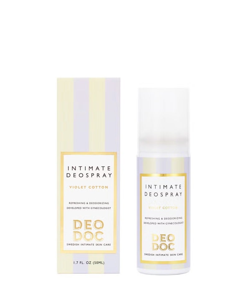 DeoDoc Intimate Deospray - Violet Cotton - Image 1
