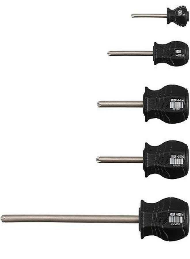 Hozan JIS-5 JIS Screwdriver Set (NEW 3rd Gen.) - Image 1