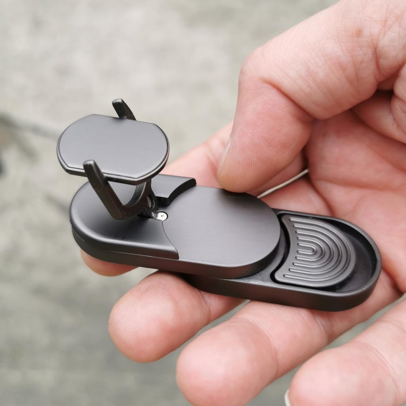 T-Conceal EDC Fidget Sliders Fidget Toys Stress Relief for Adults Magnetic Metal Target Push Slider Finger Push Spin Coins Decompression Toys EDC Haptic Slider - Image 2