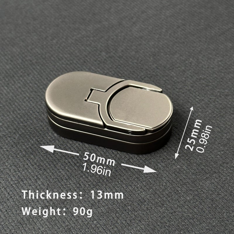 T-Conceal EDC Fidget Sliders Fidget Toys Stress Relief for Adults Magnetic Metal Target Push Slider Finger Push Spin Coins Decompression Toys EDC Haptic Slider - Image 3