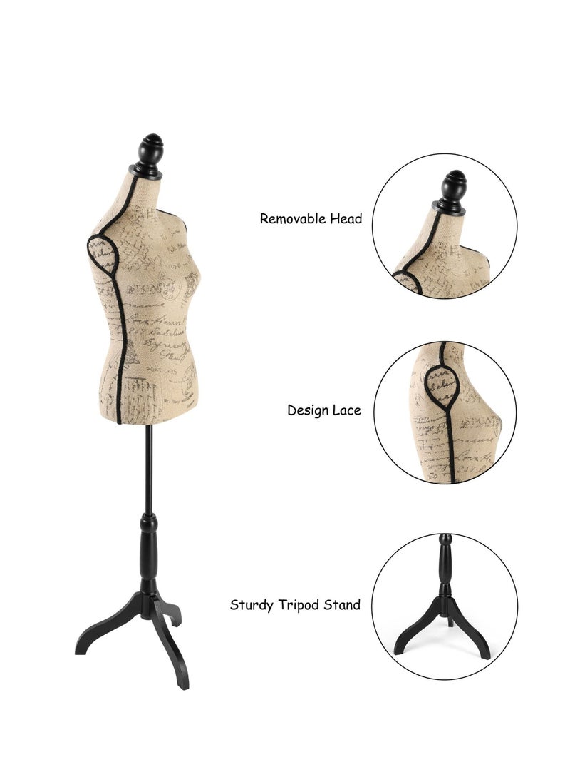 Female Dress Form Mannequin Torso Adjustable Height Mannequin Body with Tripod Stand for Clothing Dress Jewelry Display, Brown - pzsku/ZC311178BB4A2BC7058D2Z/45/_/1693058581/58c22a78-1001-4522-9c49-a1f8cb498132