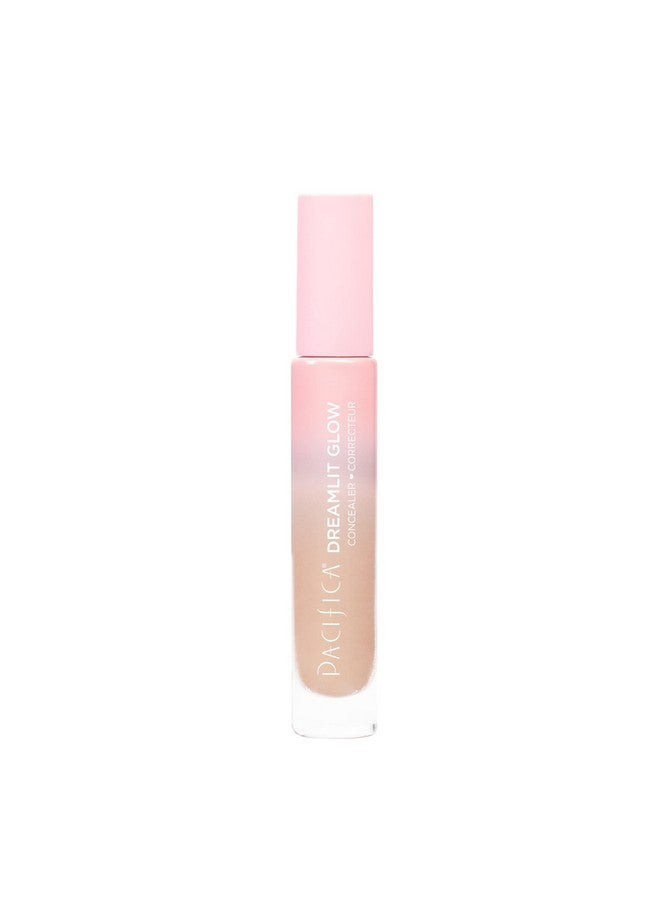 باسيفيكا كونسيلر - كونسيلر Dreamlit Glow Full Coverage Concealer مع مادة السكوالين لتصحيح الهالات السوداء والبقع الداكنة، خفيف الوزن وطويل الأمد، نباتي وخالٍ من القسوة، لون 09 (عسل دافئ) - Image 3