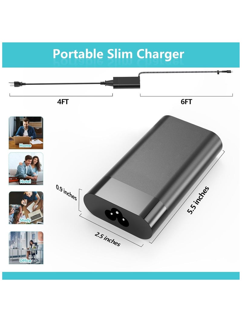 شاحن تيار متردد 110 واط 5 امبير 20 فولت USB-C TPN-DA24 من لوبينجيواي لاجهزة اتش بي سبكتر X360 اليت بوك x360 اتش بي كروم بوك 14 14A G5 11 11A G6 EE G7 G8 X360 سلك محول امدادات الطاقة للابتوب - Image 3