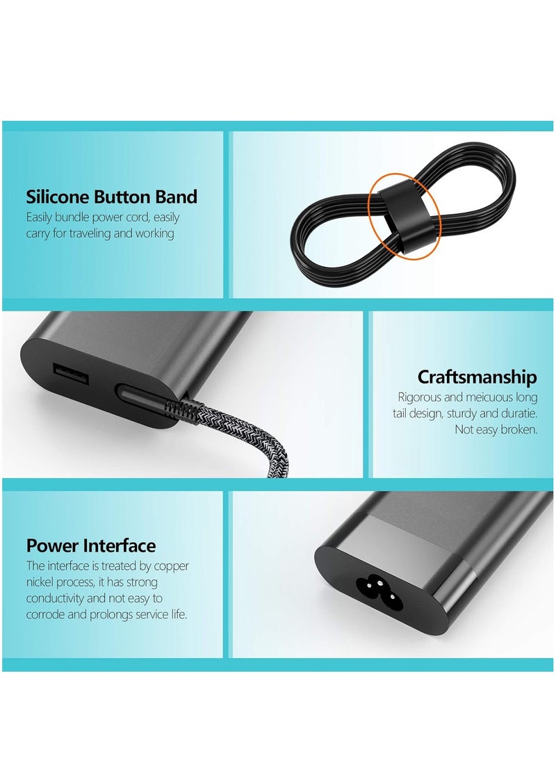 شاحن تيار متردد 110 واط 5 امبير 20 فولت USB-C TPN-DA24 من لوبينجيواي لاجهزة اتش بي سبكتر X360 اليت بوك x360 اتش بي كروم بوك 14 14A G5 11 11A G6 EE G7 G8 X360 سلك محول امدادات الطاقة للابتوب - Image 5