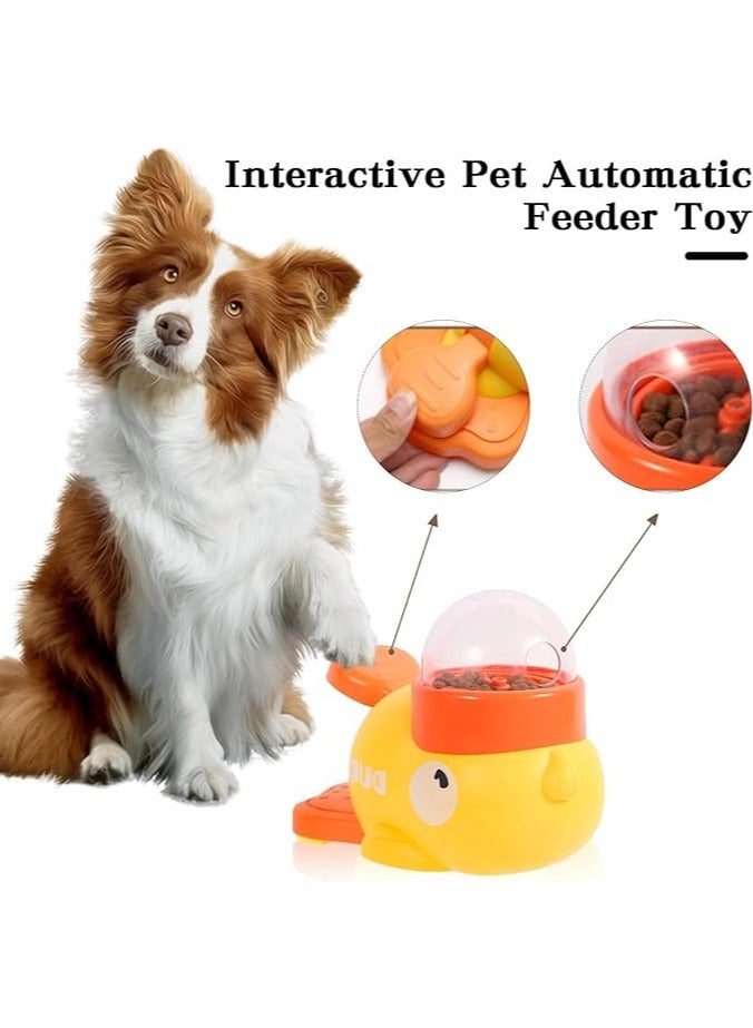 Interactive Duck Treat Dispenser & Slow Feeder Toy for Cats and Dogs - Mental Stimulation, Boredom Relief for Indoor Pets, Portable Food Puzzle for Small Medium Breeds - Image 2