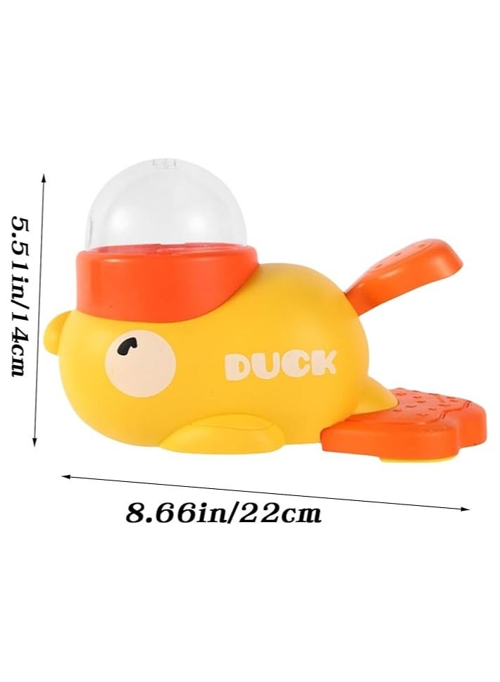 Interactive Duck Treat Dispenser & Slow Feeder Toy for Cats and Dogs - Mental Stimulation, Boredom Relief for Indoor Pets, Portable Food Puzzle for Small Medium Breeds - Image 4