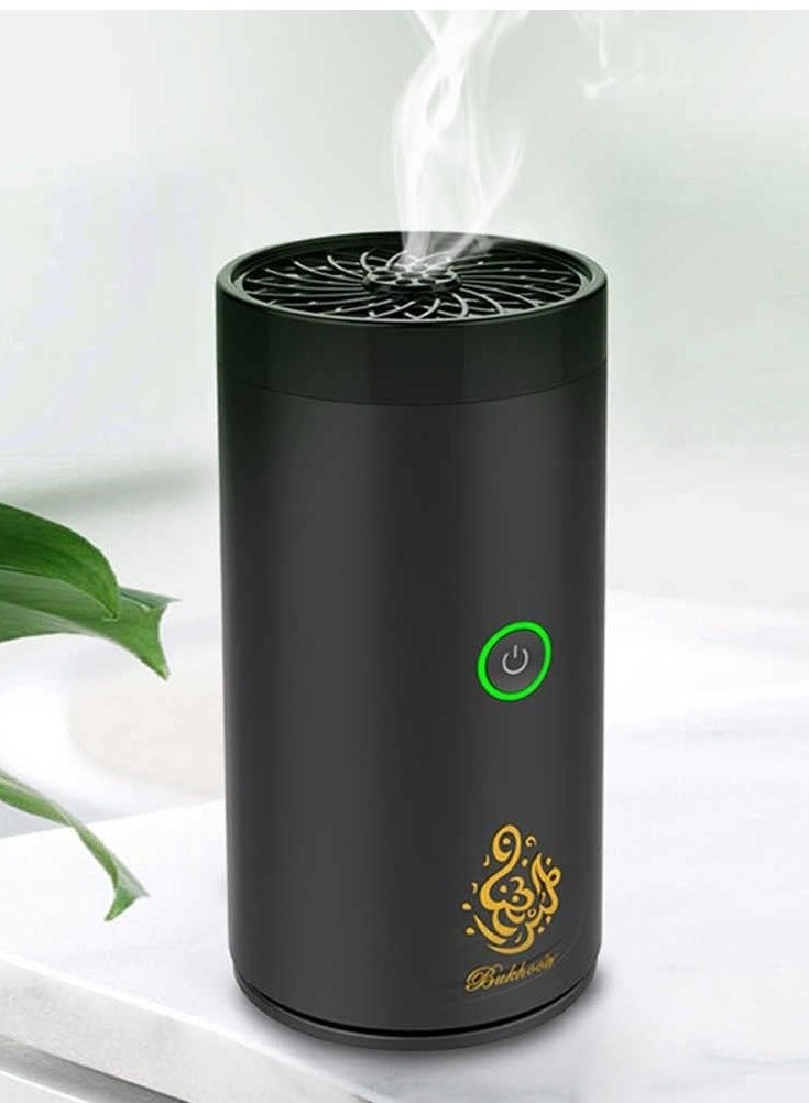 مبخرة كهربائية قابلة لإعادة الشحن بمنفذ USB أسود - Image 2