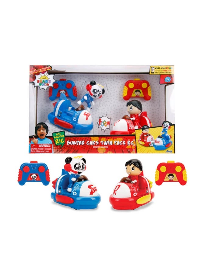 Ryan's World Ryan’s World RC Bumper Cars Twin Pack