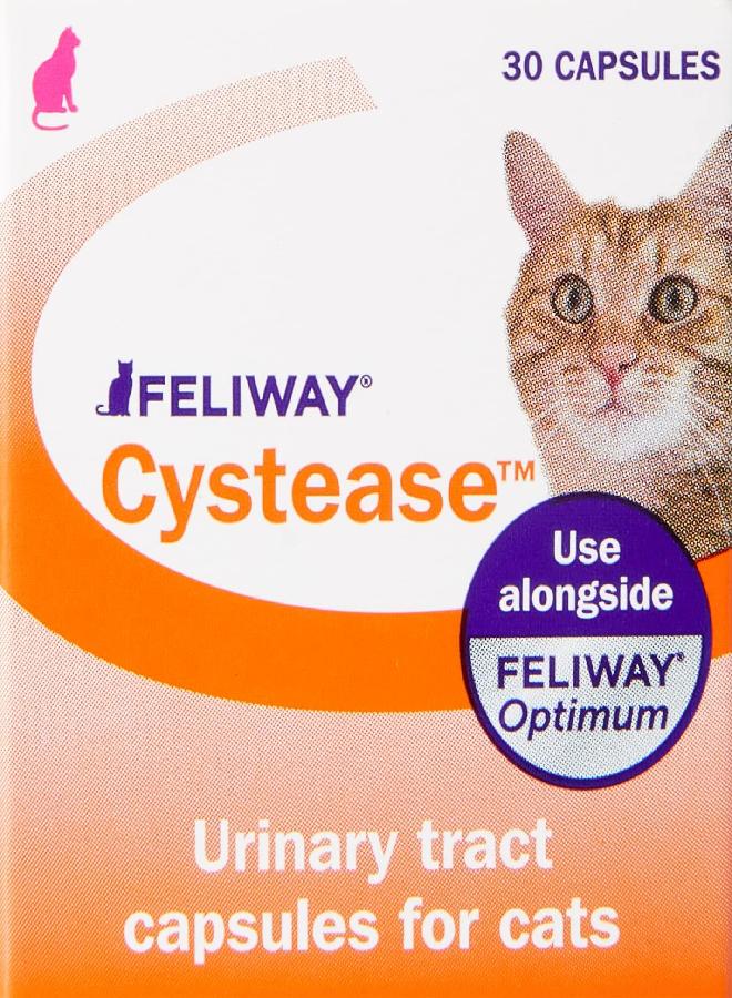 FELIWAY Cystease Advanced Urinary Tract Support for Cats (Pot Size: 30 Tablets) - Image 3