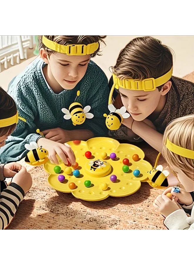 Bee Color Box Set 69 Piece Educational Board Game Fishing Toy Kids - Image 1