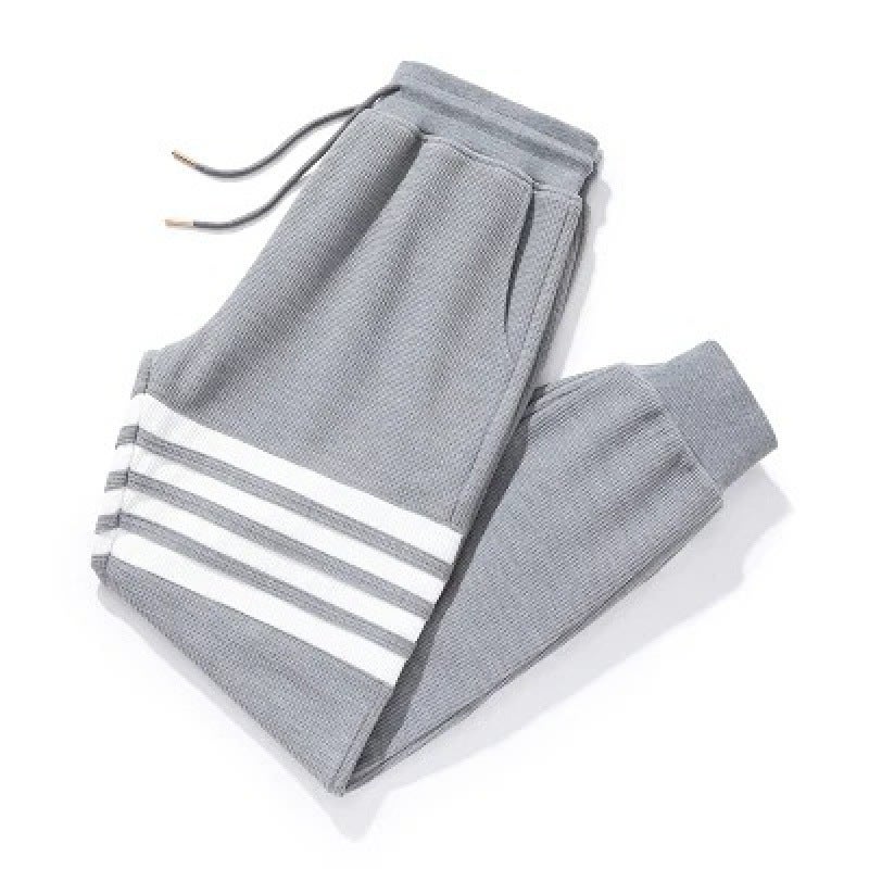 Autumn Womens Slim Fit Joggers with Cuffs 2303 white - Image 2