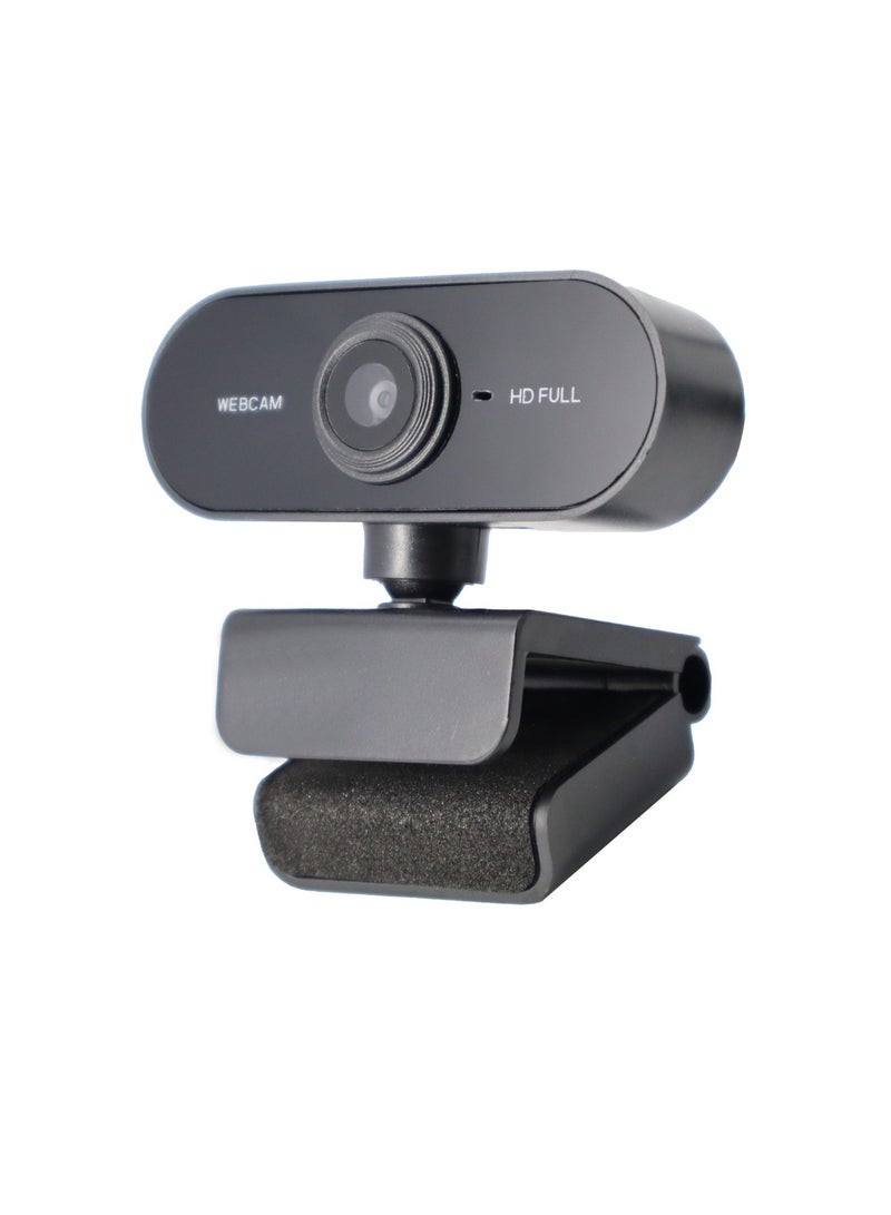 Angmei 4K Webcam with Microphone, PC Camera, Ultra 4K HD Video Calling, Noise-Canceling mic, HD Auto Light Correction, Wide Field of View, 360 degree rotation - Image 1