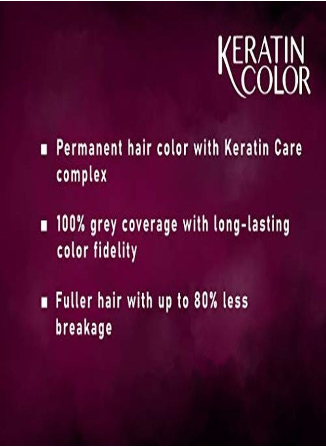 Schwarzkopf - Keratin Color Permanent Hair Color Cream, 1.1 Midnight Black (Packaging May Vary), Pack Of 1 - Image 1