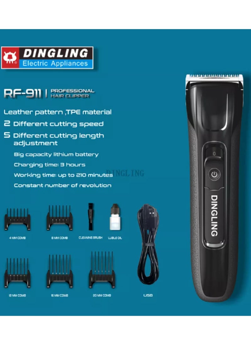 DINGLING Professional Hair Clipper RF-911  - Image 4
