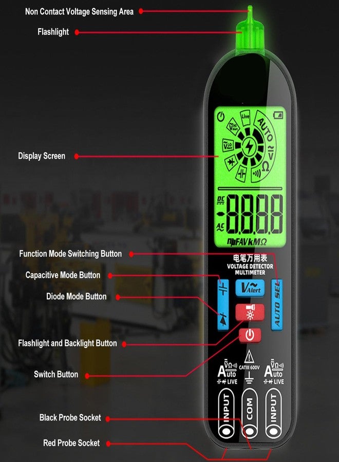 Eujgoov BSIDE A1X Smart Digital Multimeter Auto Range Smart Digital Multimeter - Image 2