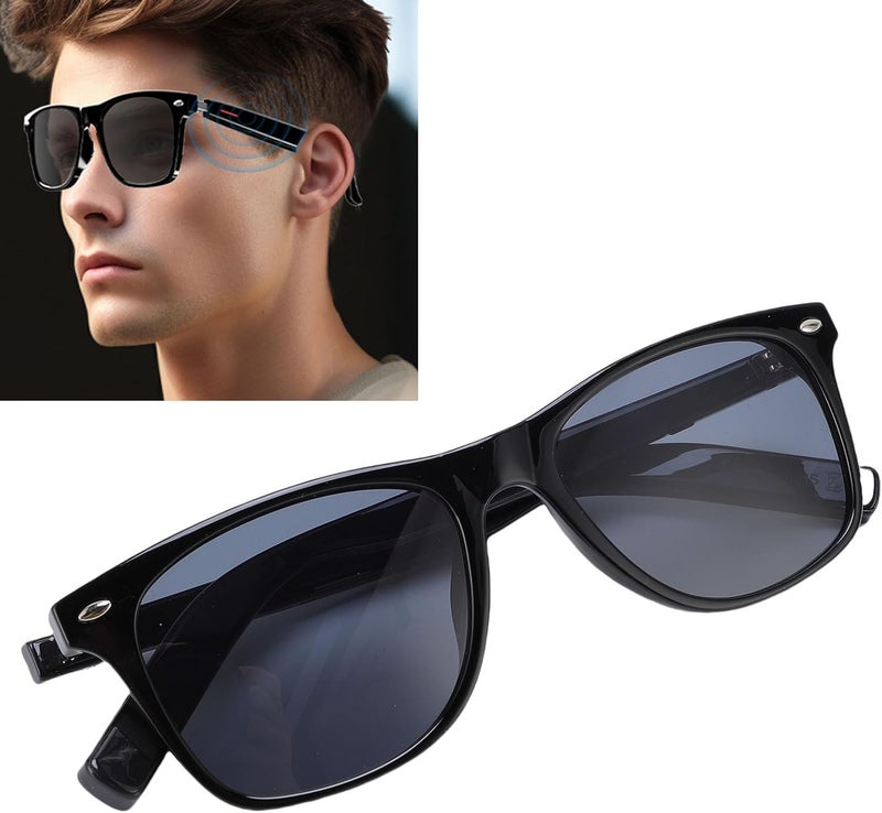 Zopsc AI Translation Glasses, Wireless Bluetooth Real-Time Translator Smart Sunglasses, 100 Languages Translator Headset with Mic & Speaker for Men Women - Image 4