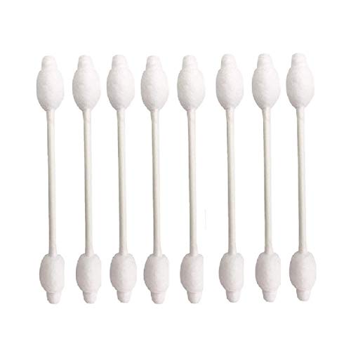 Rayhee Baby Cotton Swabs, Organic Fragrance and Chlorine-Free Kids Safety Swabs, 100% Biodegradable Gentle Baby Qtips, Hypoallergenic Children Cotton Buds|4 Packs of 55 Swabs (220 Total) - Image 1