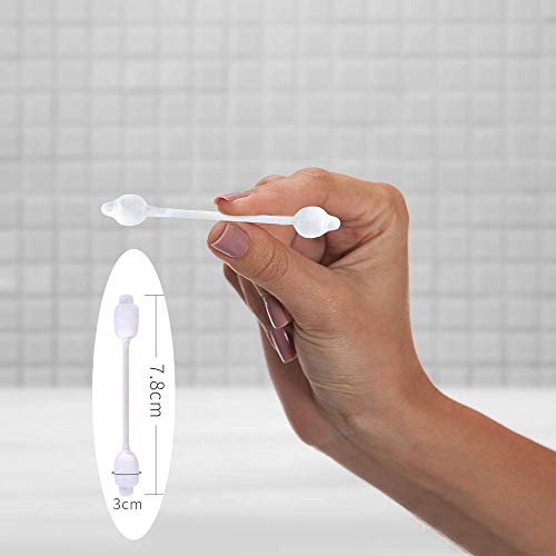 Rayhee Baby Cotton Swabs, Organic Fragrance and Chlorine-Free Kids Safety Swabs, 100% Biodegradable Gentle Baby Qtips, Hypoallergenic Children Cotton Buds|4 Packs of 55 Swabs (220 Total) - Image 5