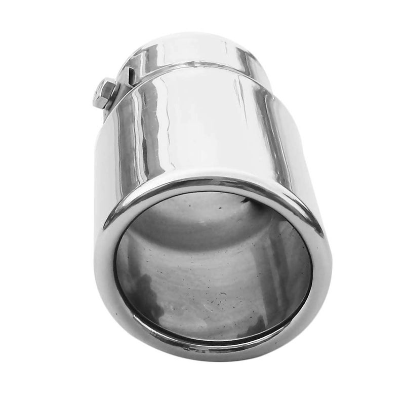 Generic CarJoy Universal 6789 Car Exhaust Tip Trim End Pipe Tail Sport Muffler Stainless Steel Chrome  - Image 2