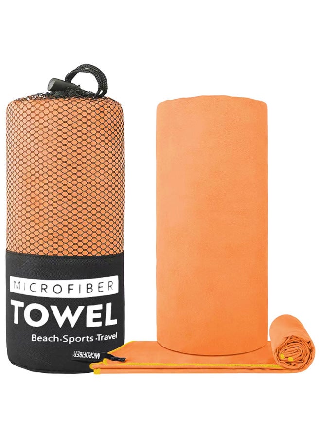 Microfiber Fitness Sports Towel Portable Double-sided Velvet Quick-drying Towel Swimming Quick-drying Bath Towel