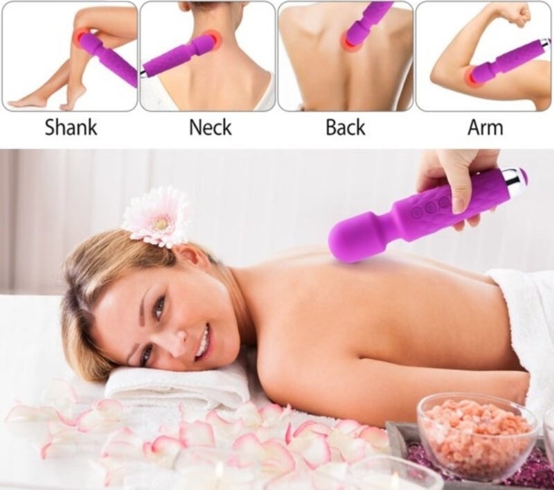 Rechargeable Handheld Massager for Neck Shoulder Back for Women