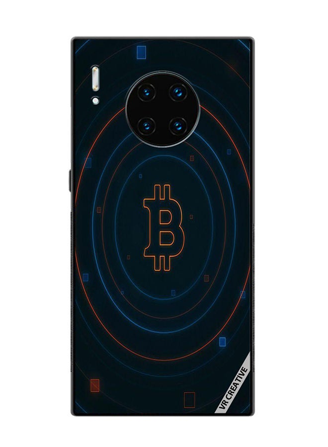 VR CREATIVE Protective Case Cover For Huawei Mate 30 Pro Cryptocurrency Design Multicolour - Image 1
