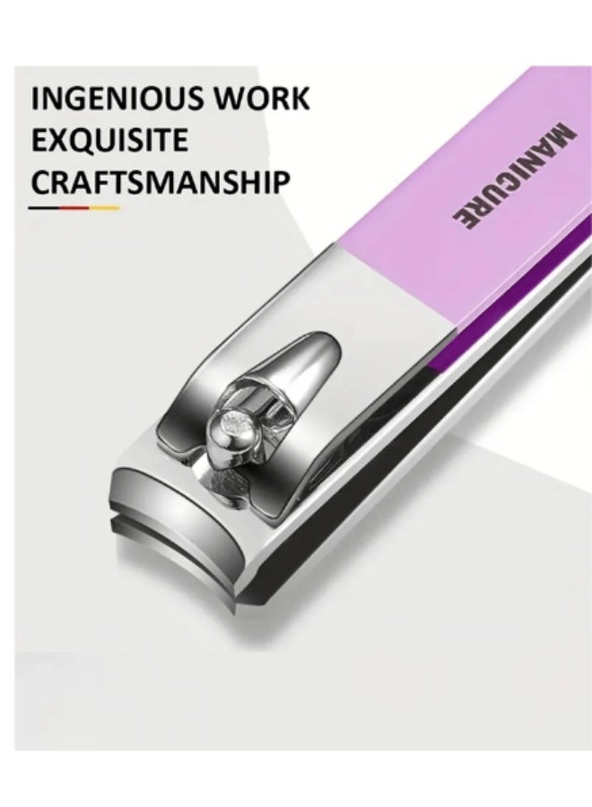 Manicare 16-Piece Manicure & Pedicure Set | Stainless Steel Nail Clippers & Grooming Tools | Home & Travel Essential - Image 2