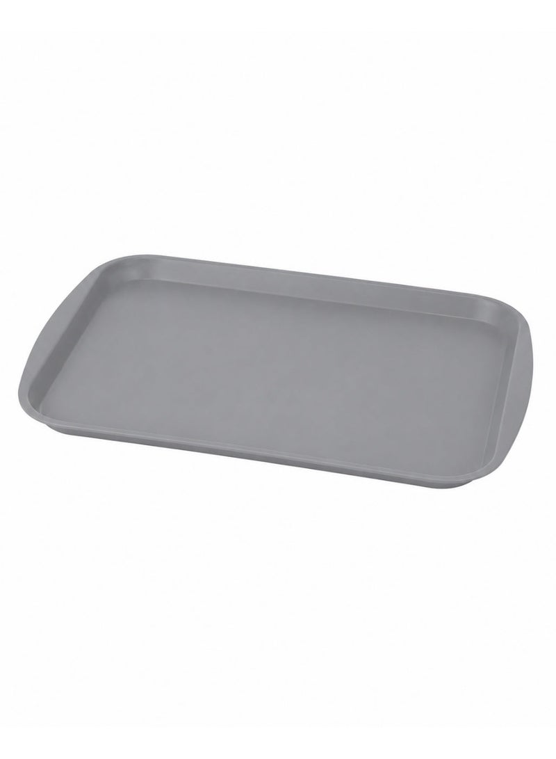 favilla Rectangular plastic serving tray 31x44 cm, lightweight and durable, versatile for kitchen and serving – random color – code 613 - Image 1