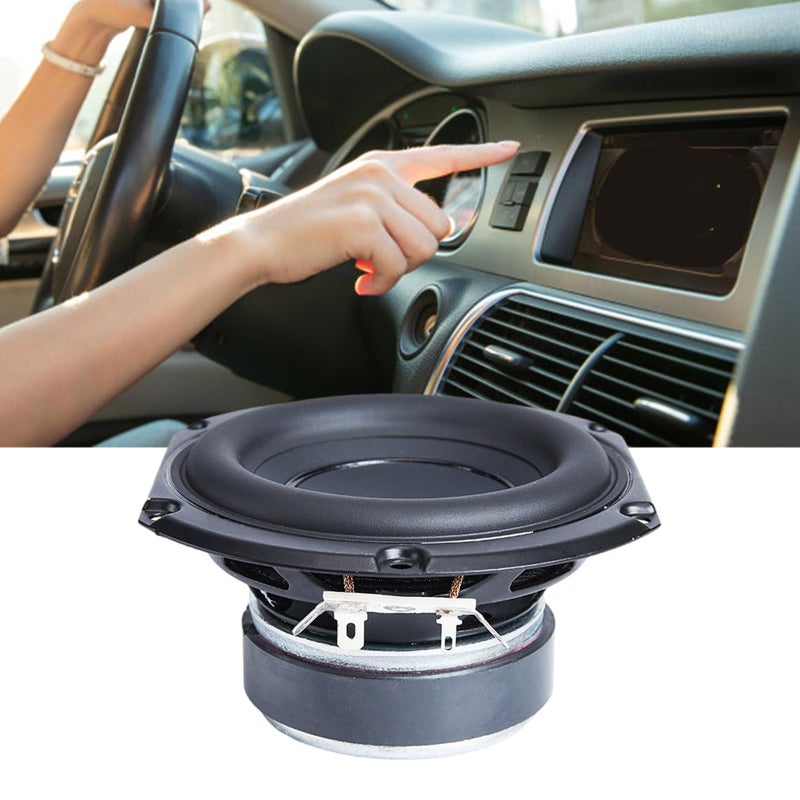 4 Ohm 4 Inch 25W Subwoofer Speaker Super Bass For Home Theater Bookshelf - Image 3