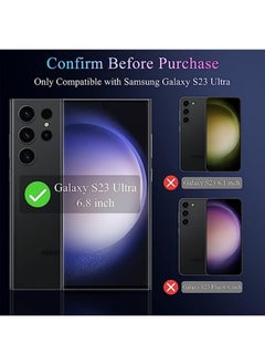 Generic Galaxy S23 Ultra Privacy Screen Protector ,Flexible Film [Support Fingerprint Unlock], Anti-Spy, Anti-Scratch, Case Friendly Soft Film for Samsung Galaxy S23Ultra 5G  - Image 3