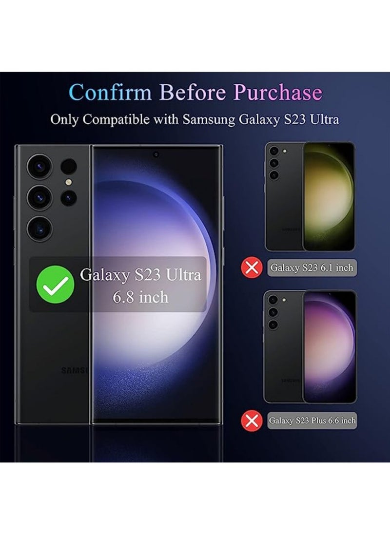 Generic Galaxy S23 Ultra Privacy Screen Protector ,Flexible Film [Support Fingerprint Unlock], Anti-Spy, Anti-Scratch, Case Friendly Soft Film for Samsung Galaxy S23Ultra 5G  - Image 3