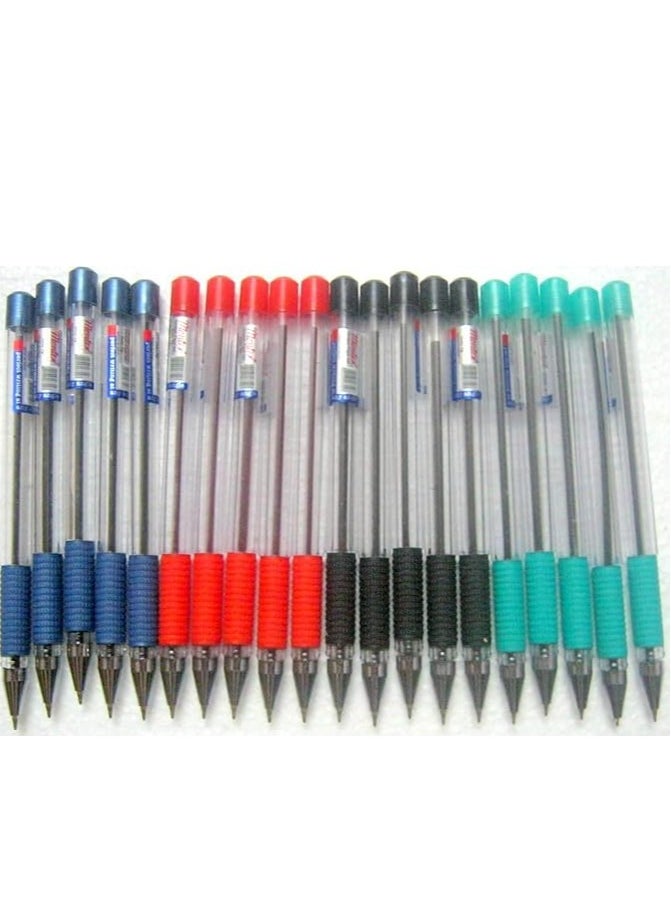 Set of 20 Montex Mega Top Blue, Black, Red & Green Ball Pen - pzsku/ZC31289942C6F7EBF6322Z/45/_/1711306159/8ff6b6f6-539c-4458-ac60-14032a411b80