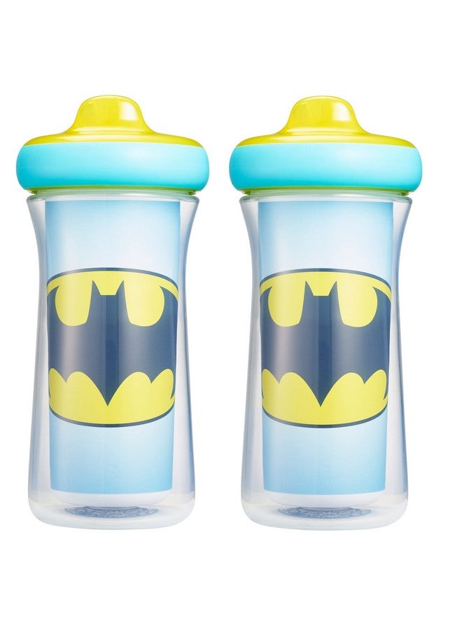ذا فيرست ييرز أكواب الشرب المعزولة باتمان ذات الفوهة الصلبة 9 أونصة - عبوة من قطعتين - Image 1