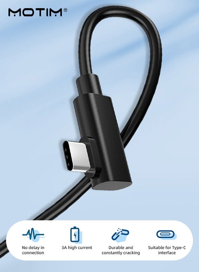 16 FT VR Link Cable Compatible with Oculus Quest 1/2 and PC/Steam VR, Virtual Reality Headset Cable USB C to C for Quest 2, 5Gbps High Speed Data Transfer Fast Charging PC VR