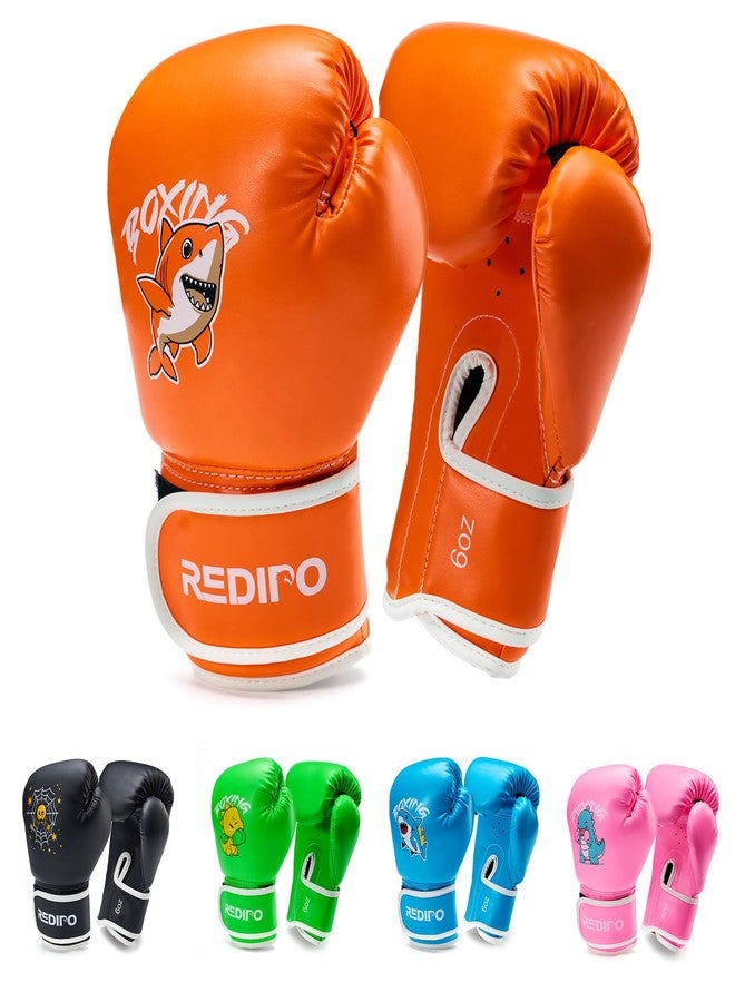 Redipo Kids Boxing Gloves, Youth Boxing Training Gloves for Kids 3-9 Year Boys and Girls, 4&6OZ Fighting Gloves, Punching Bag Kickboxing Thai Mitts MMA Training Sparring Gloves - Image 1
