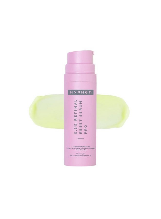 HYPHEN 0.1% Retinal Reset Serum Pro | 30% More Effective Than Retinol Serum| Advanced Anti Ageing Face Serum | Reduces Fine Lines & Wrinkles | Serum For Women And Men | Boosts Collagen, Hydrates & Soothes Skin-30 Ml - Image 1