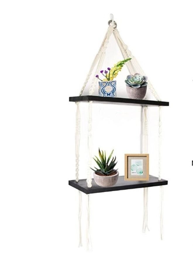 Generic - Hanging Shelf Unit To Hang On The Wall (Black) - Image 1