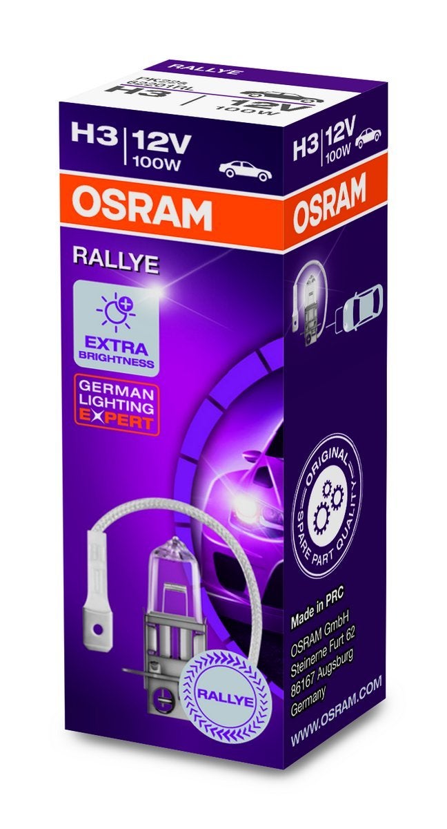Osram H3 Rallye 62201RL Car Fog Light Bulb (12V, 100W) - Image 2
