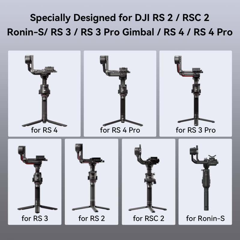 SmallRig 5" Quick Release Plate for Manfrotto-Type Compatible with DJI RS 4 / RS 4 Pro/RS 2 / RSC 2 / Ronin-S/RS 3 / RS 3 Pro Gimbal - 3158B - Image 2